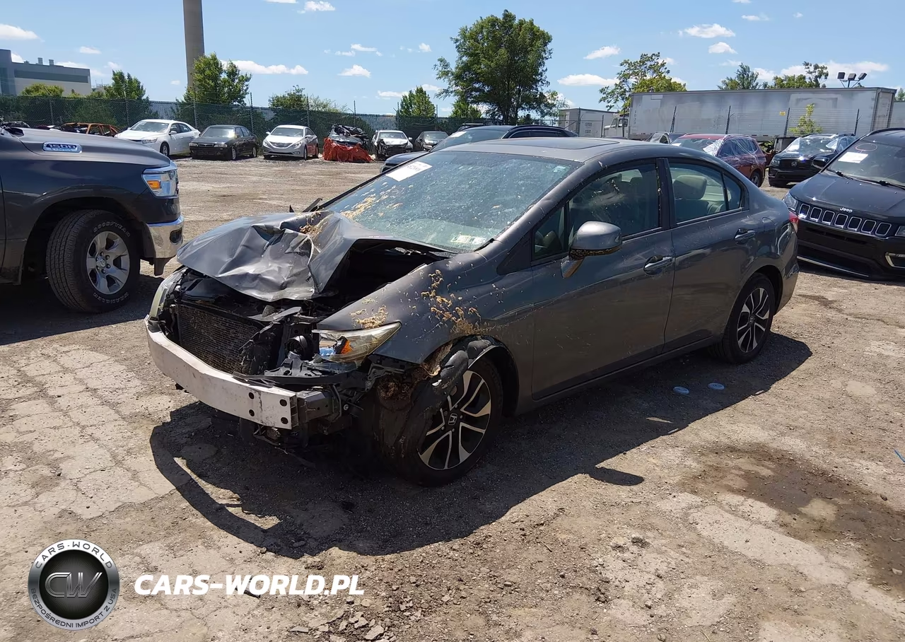 2013 Honda Civic Ex VIN:2HGFB2F89DH513490 - 2