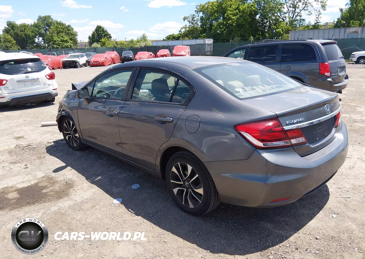 2013 Honda Civic Ex VIN:2HGFB2F89DH513490 - 3