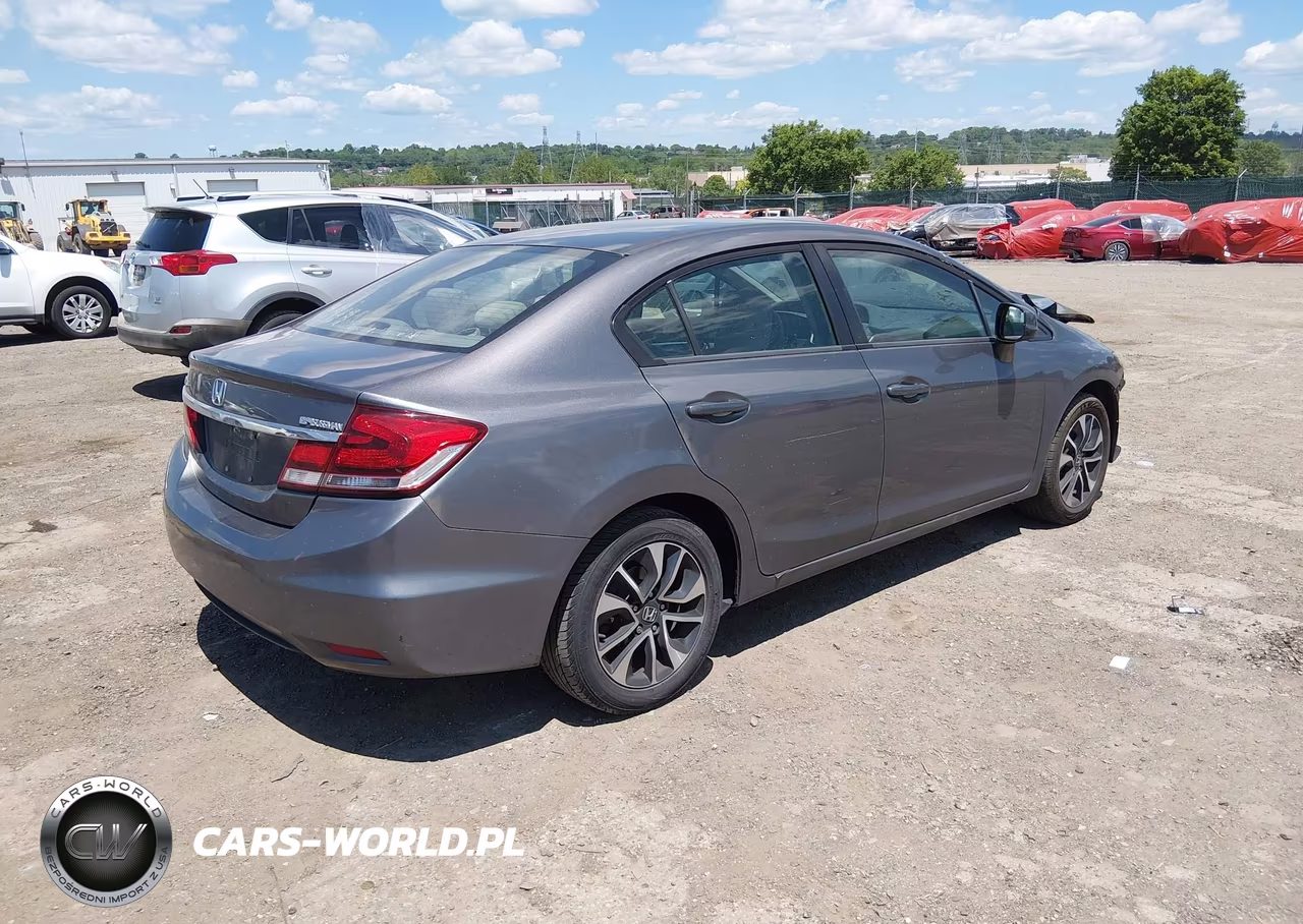 2013 Honda Civic Ex VIN:2HGFB2F89DH513490 - 4