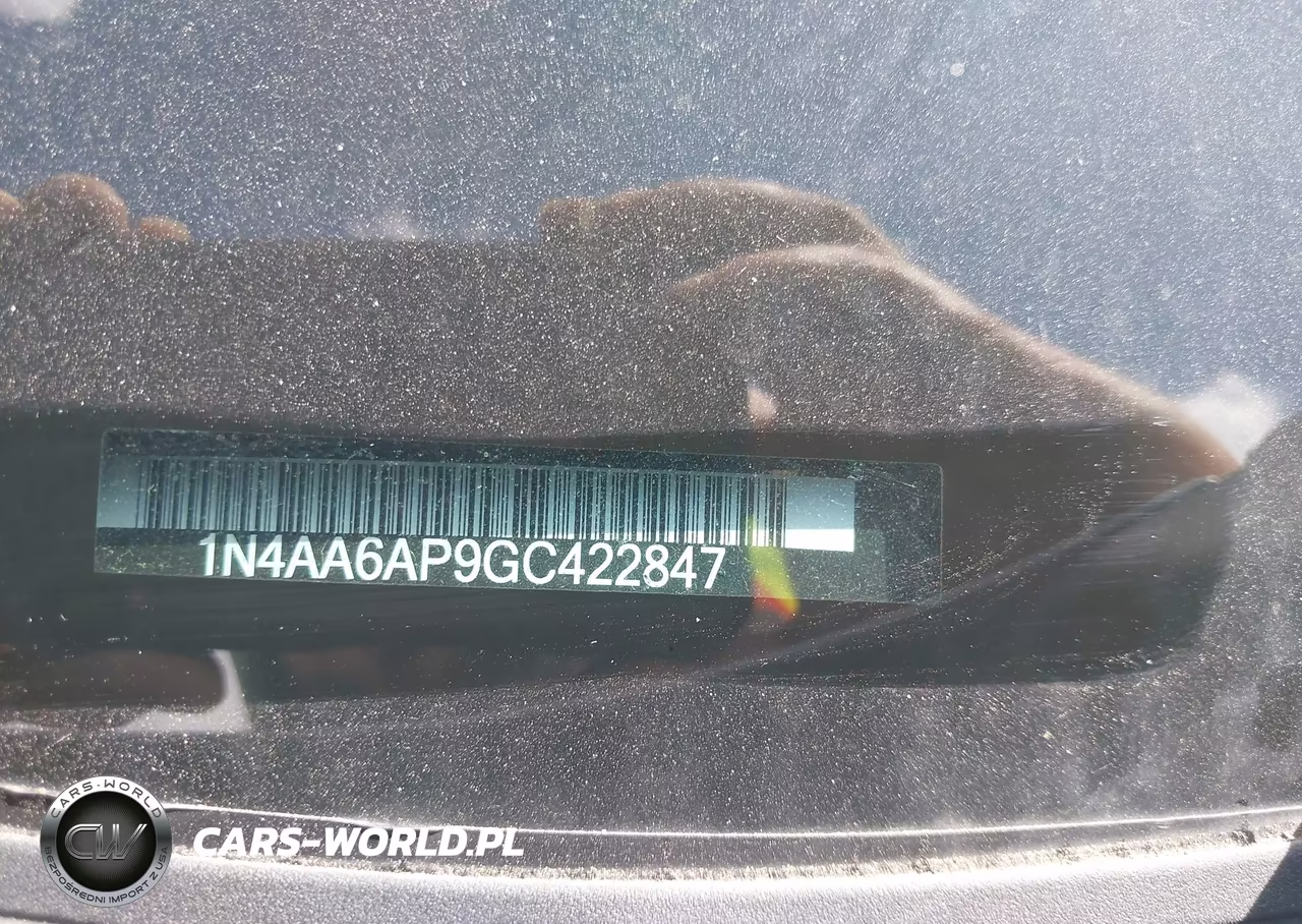 2016 Nissan Maxima VIN:1N4AA6AP9GC422847 - 17