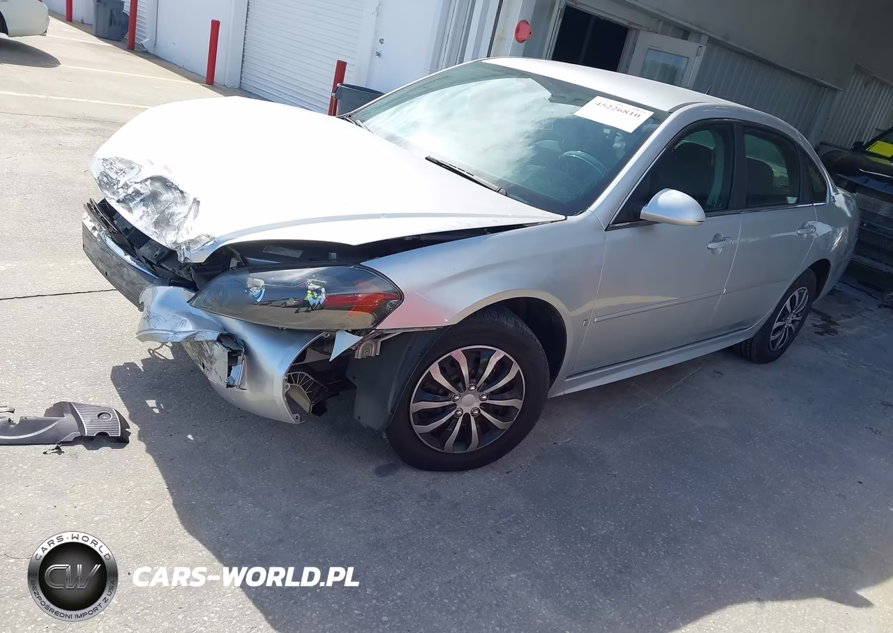 2009 Chevrolet Impala Ls VIN:2G1WB57K691198733 - 2