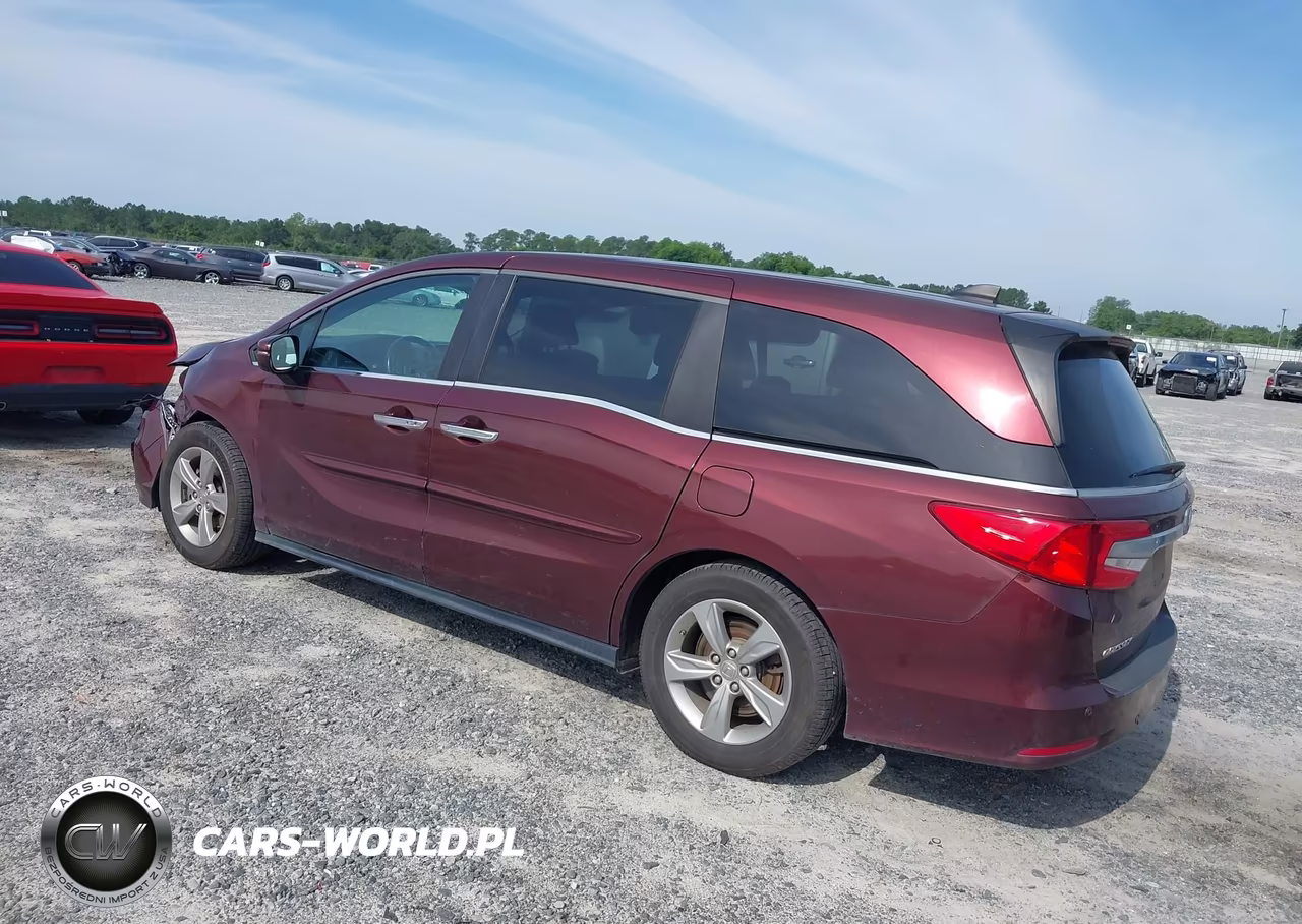 2018 Honda Odyssey Ex-L VIN:5FNRL6H72JB034608 - 3