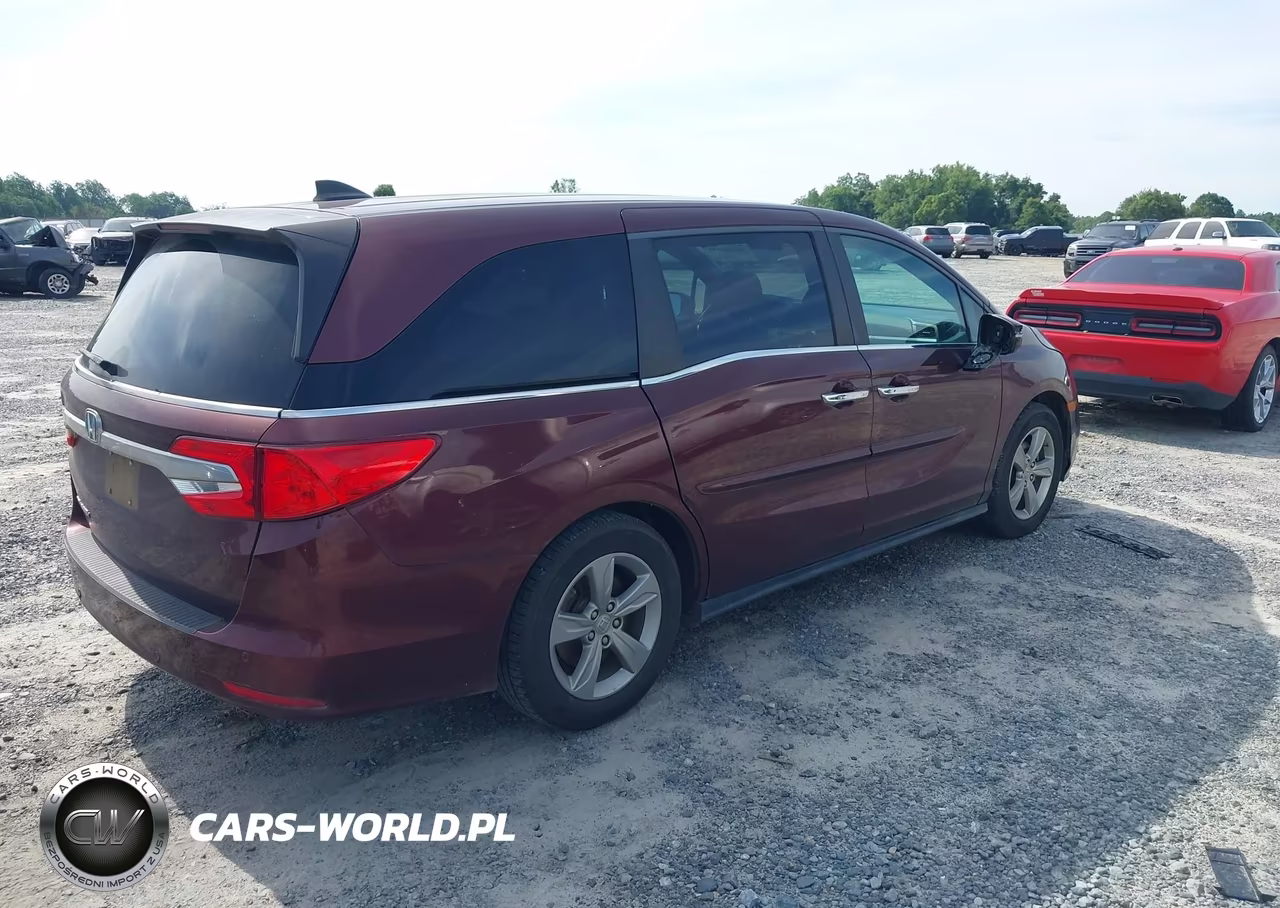 2018 Honda Odyssey Ex-L VIN:5FNRL6H72JB034608 - 4