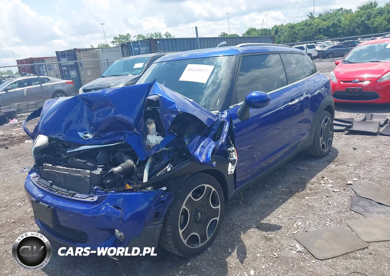 2013 Mini Paceman Cooper VIN:WMWSS1C51DWN94307 - 2