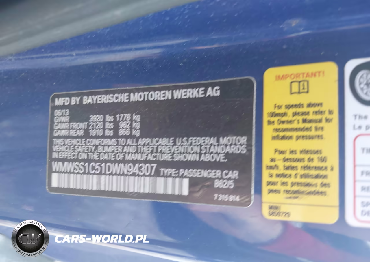 2013 Mini Paceman Cooper VIN:WMWSS1C51DWN94307 - 9