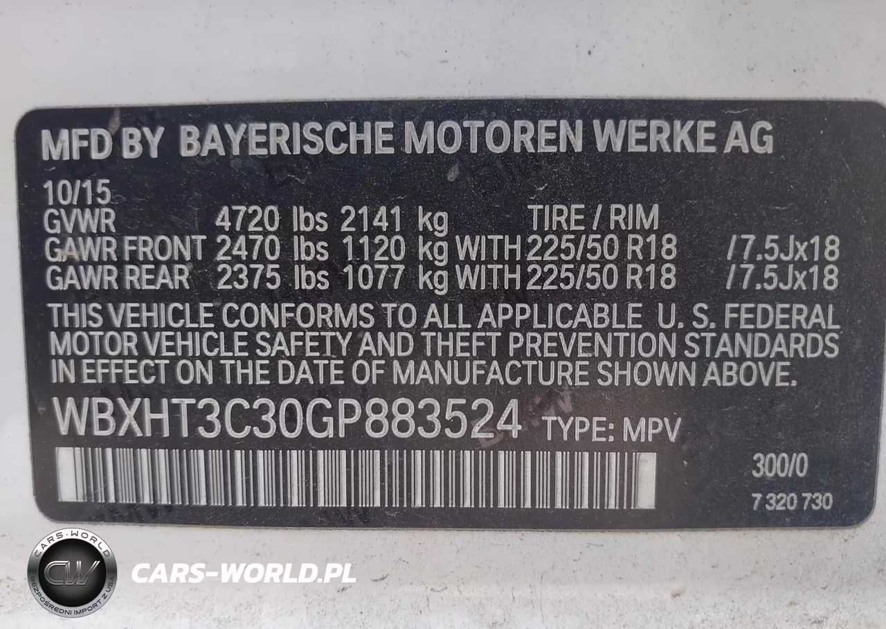 2016 BMW X1 xDrive28I VIN:WBXHT3C30GP883524 - 9