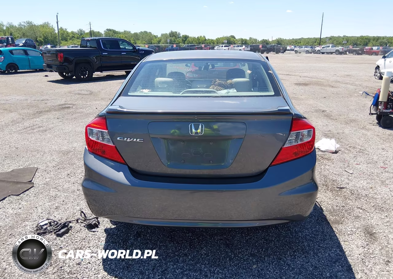 2012 Honda Civic Lx VIN:19XFB2F56CE302360 - 15