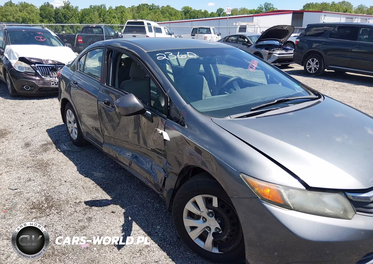 2012 Honda Civic Lx VIN:19XFB2F56CE302360 - 6