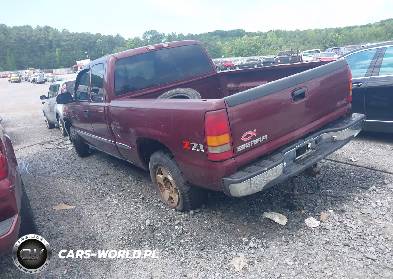 2002 GMC Sierra 1500 Sl-Sle-Standard VIN:2GTEK19T321148931 - 3