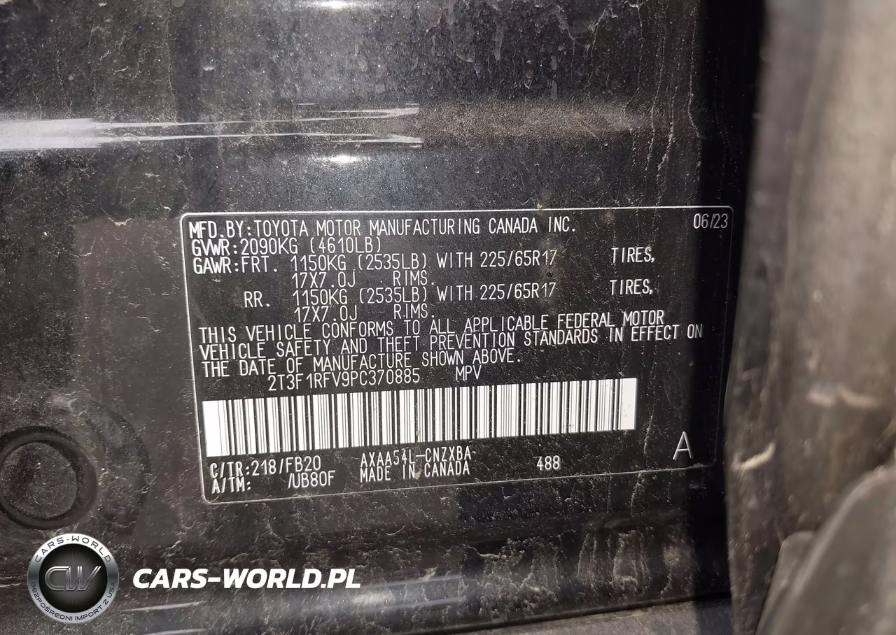 2023 Toyota Rav4 Le VIN:2T3F1RFV9PC370885 - 9