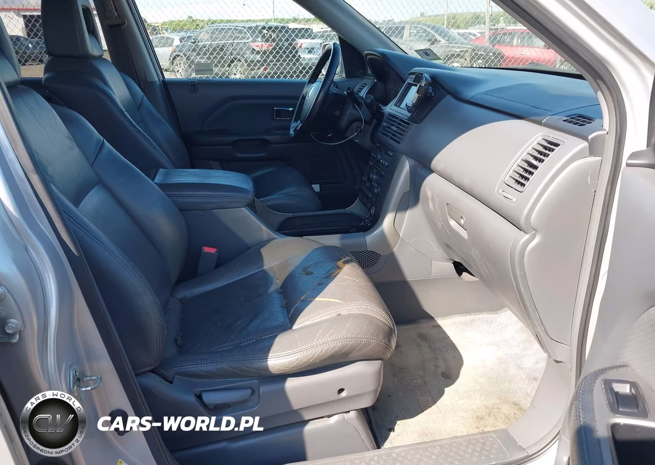 2004 Honda Pilot Ex-L VIN:2HKYF18784H552489 - 5