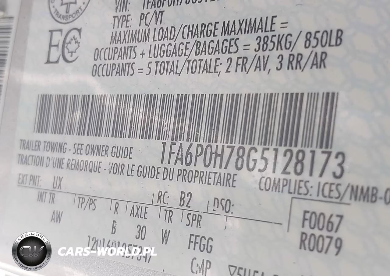 2016 Ford Fusion Se VIN:1FA6P0H78G5128173 - 9