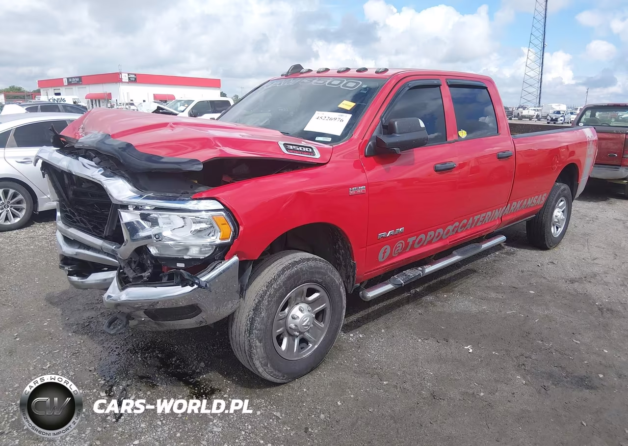 2019 Ram 3500 Tradesman 4X4 8' Box VIN:3C63R3GJ4KG709443 - 2
