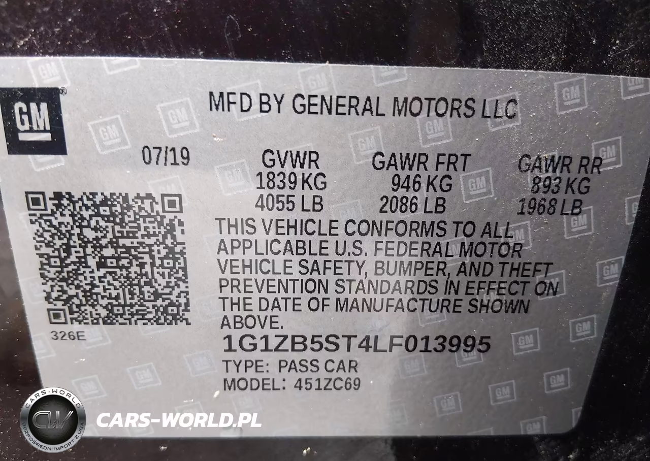 2020 Chevrolet Malibu Fwd Ls VIN:1G1ZB5ST4LF013995 - 9