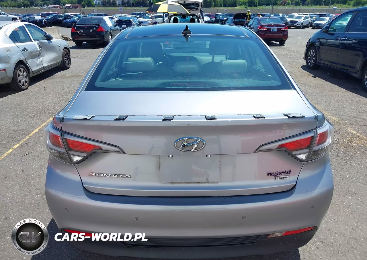 2016 Hyundai Sonata Hybrid Limited VIN:KMHE34L10GA008690 - 17