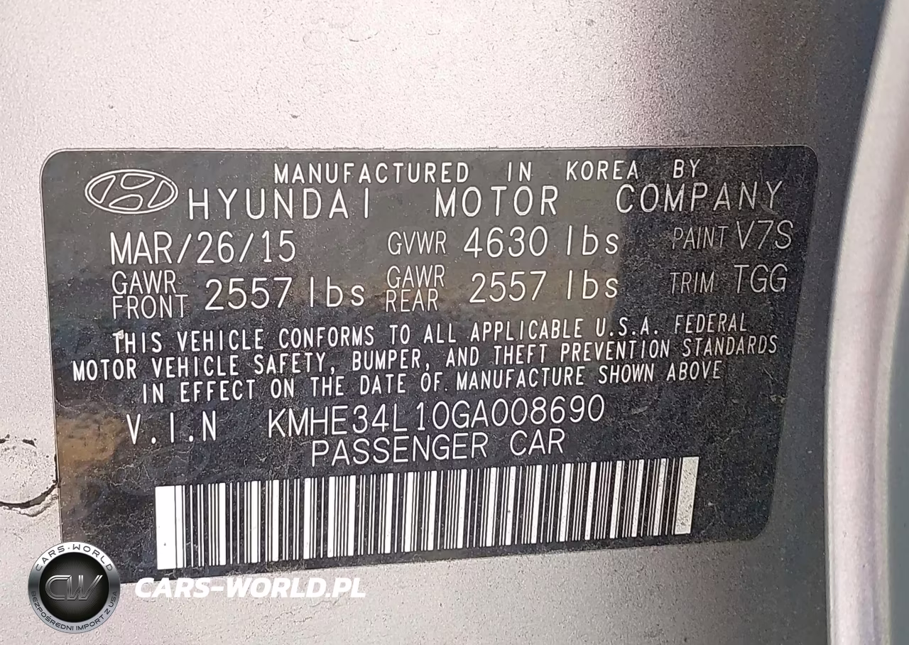 2016 Hyundai Sonata Hybrid Limited VIN:KMHE34L10GA008690 - 9