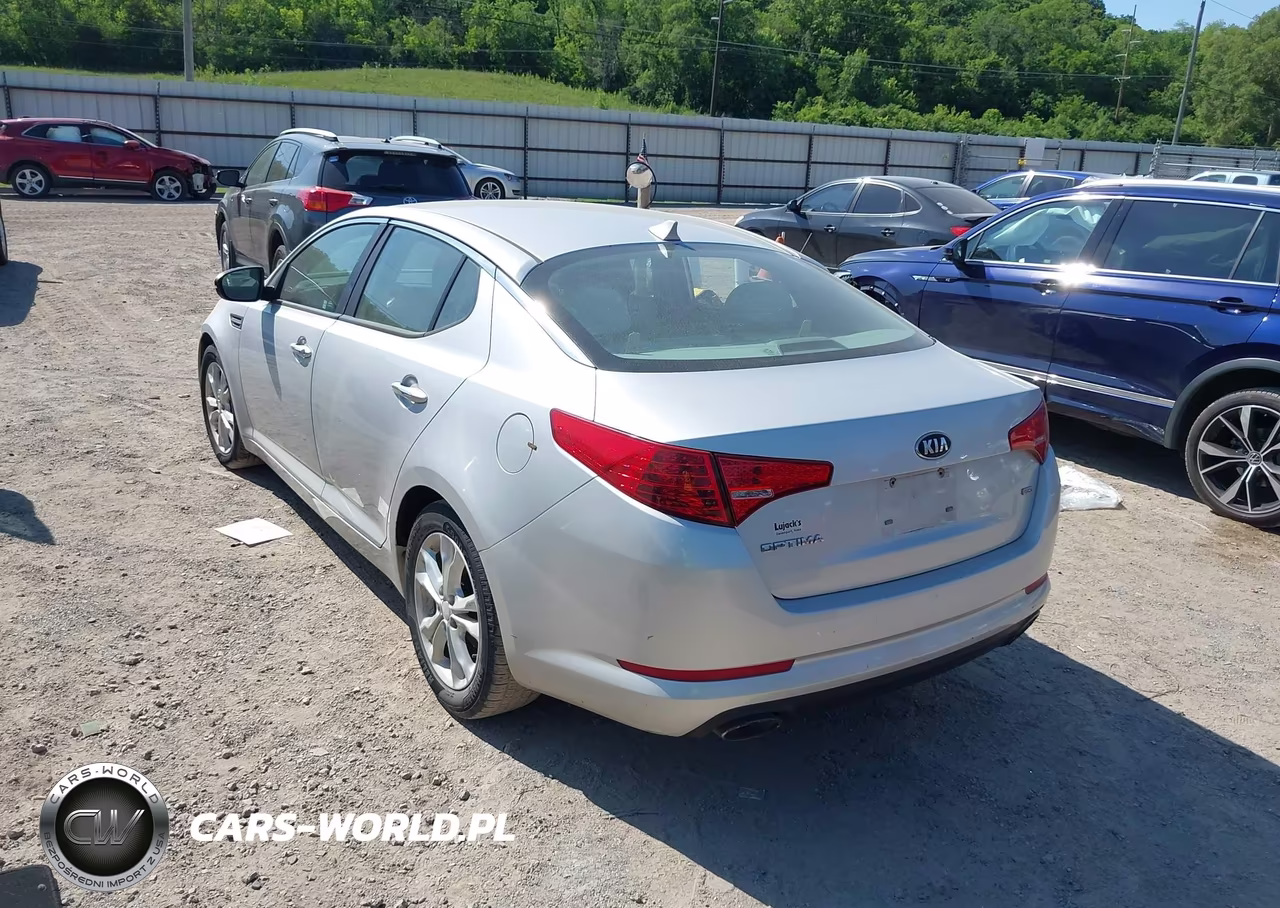 2013 Kia Optima Lx VIN:5XXGM4A75DG171661 - 3