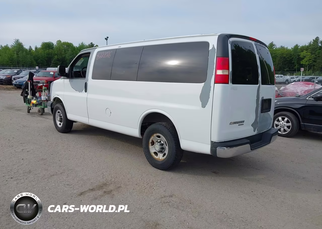 2009 Chevrolet Express 3500 Ls VIN:1GAHG35K491178021 - 3