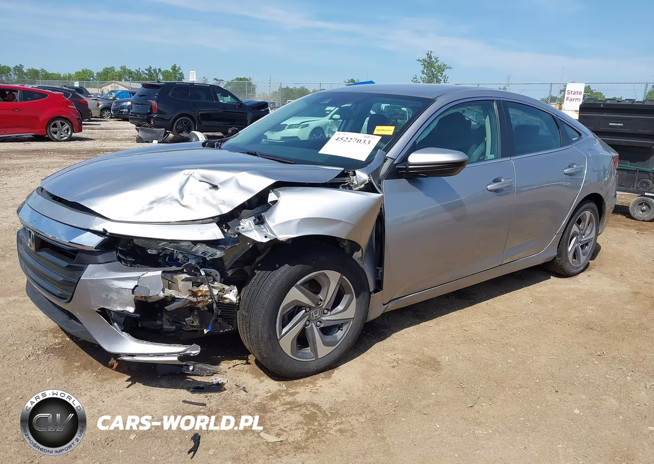 2020 Honda Insight Ex VIN:19XZE4F59LE002067 - 2