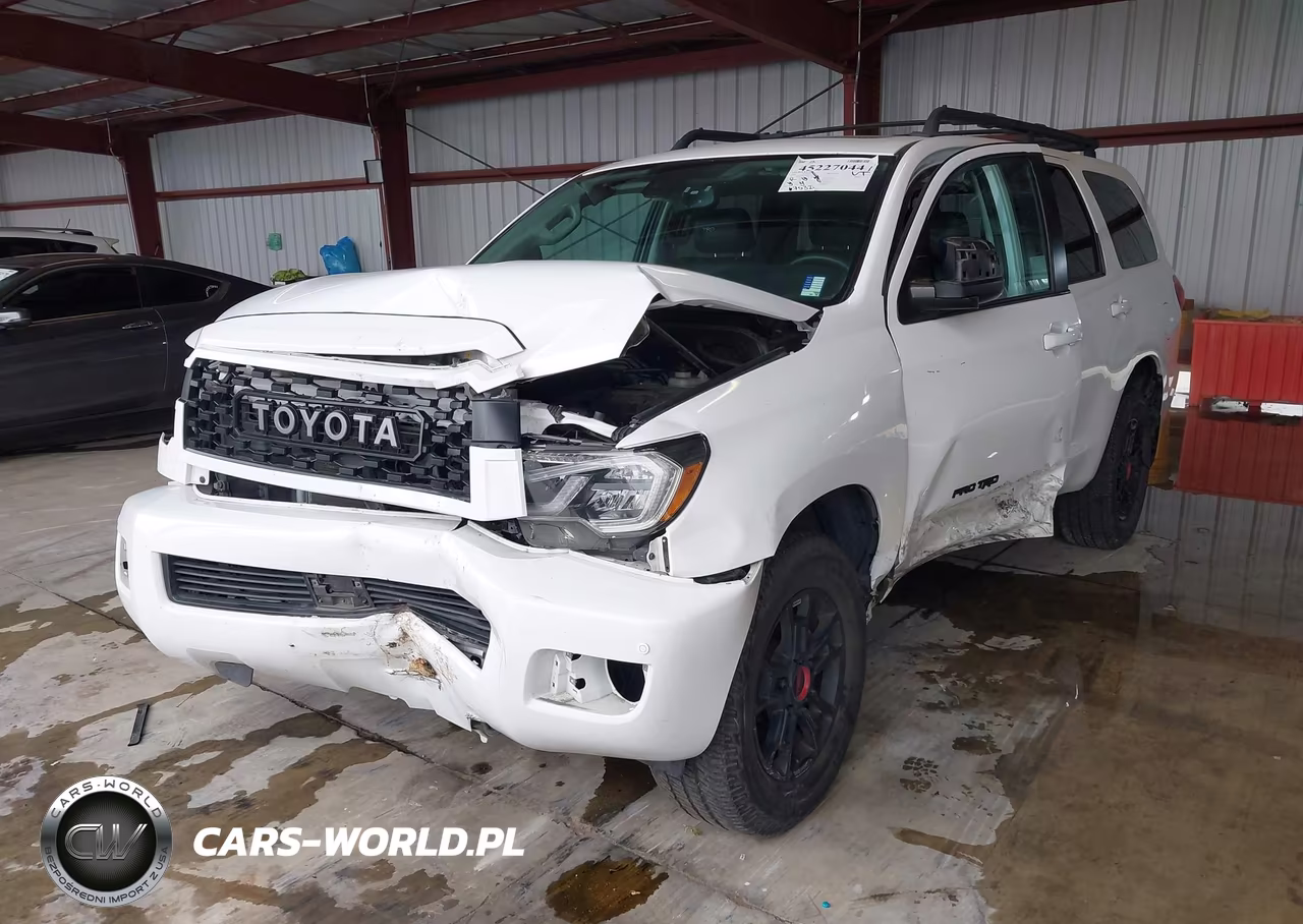 2021 Toyota Sequoia Trd Pro VIN:5TDEY5B12MS186161 - 2