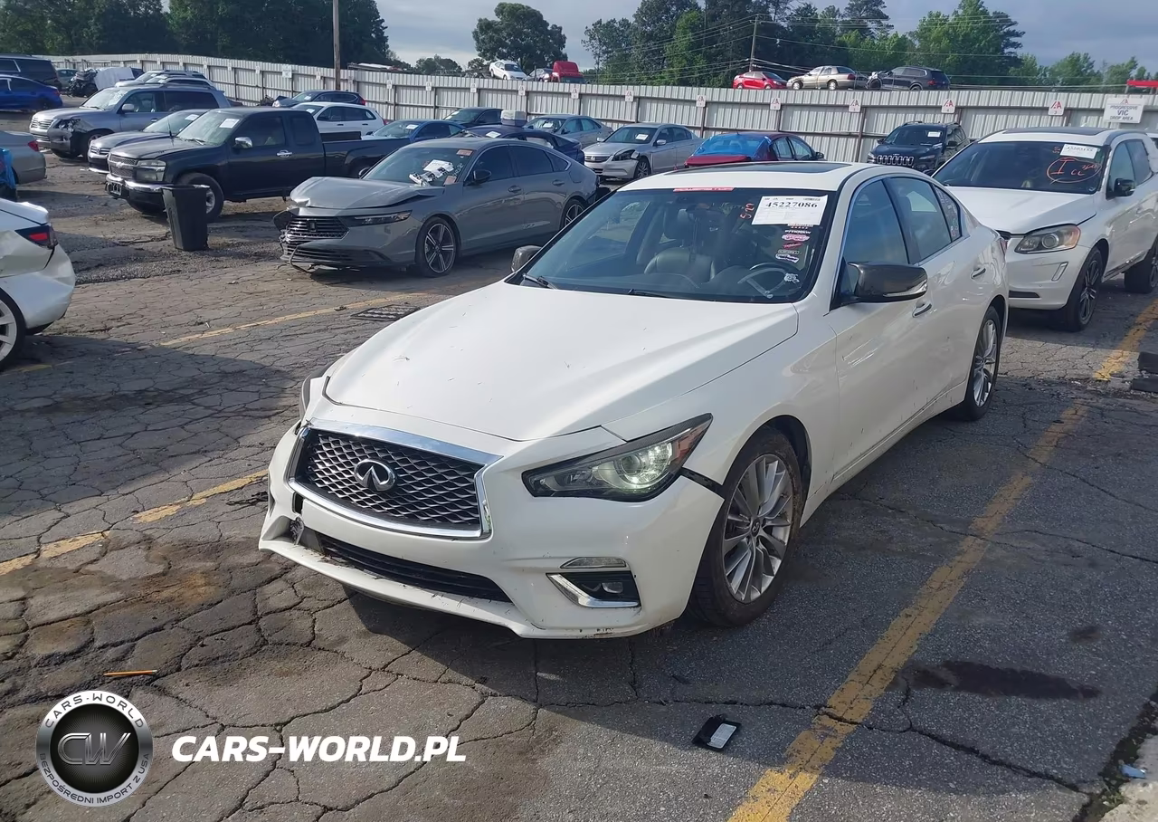 2019 Infiniti Q50 3.0T Luxe VIN:JN1EV7AR1KM558127 - 2