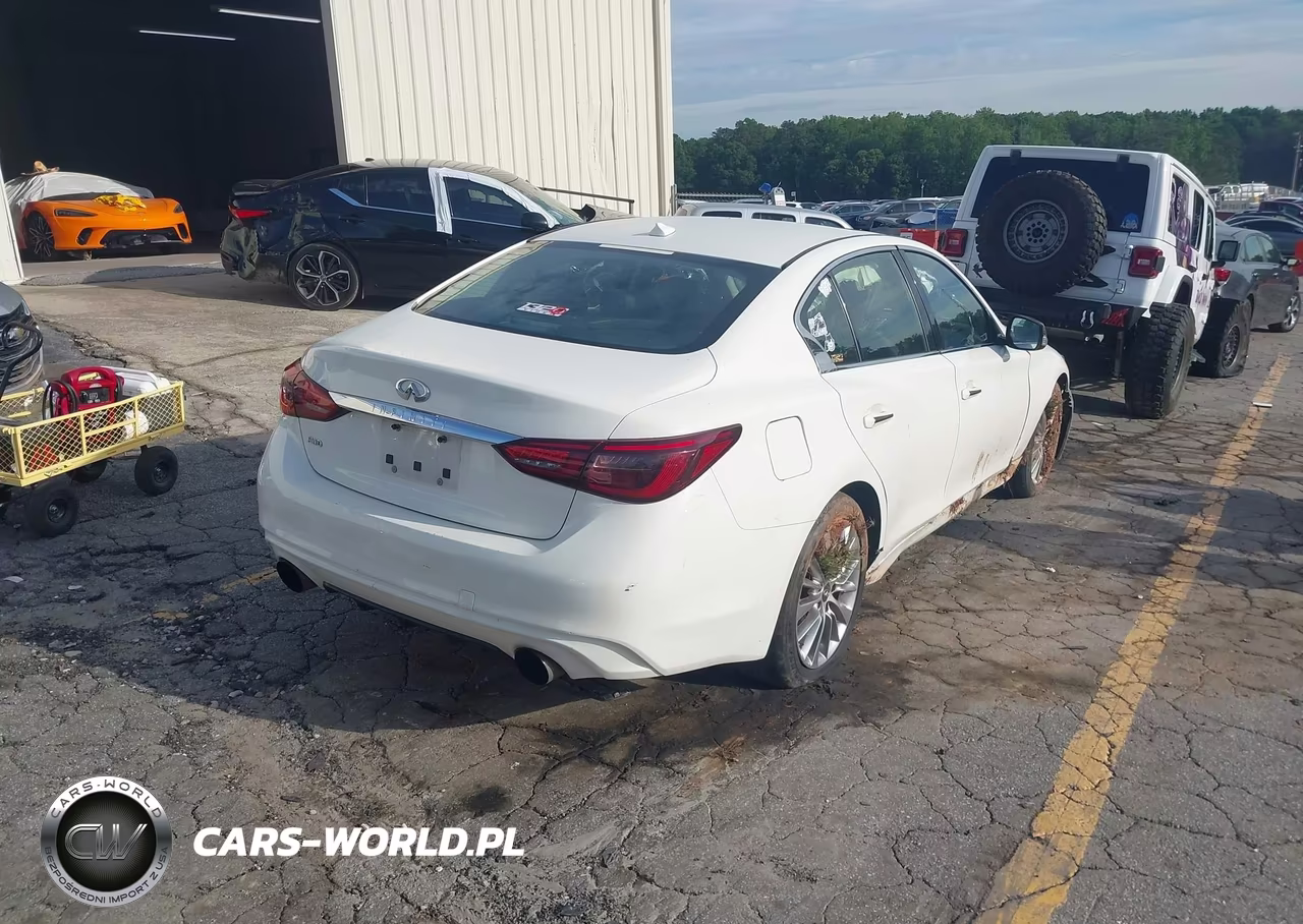 2019 Infiniti Q50 3.0T Luxe VIN:JN1EV7AR1KM558127 - 4