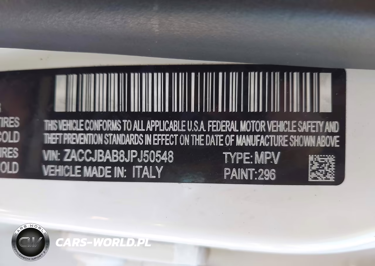 2018 Jeep Renegade Sport 4X4 VIN:ZACCJBAB8JPJ50548 - 9