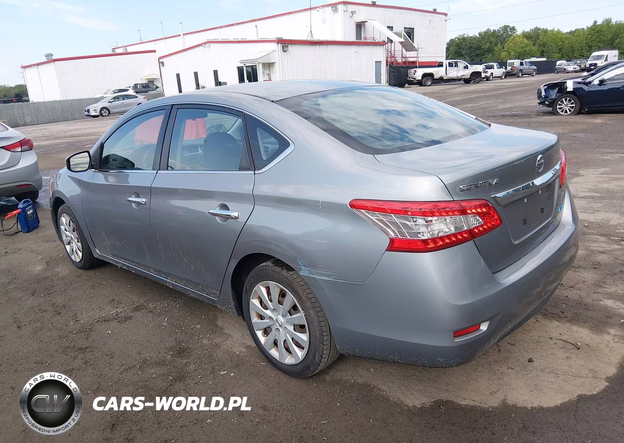 2013 Nissan Sentra S VIN:3N1AB7AP0DL615601 - 3