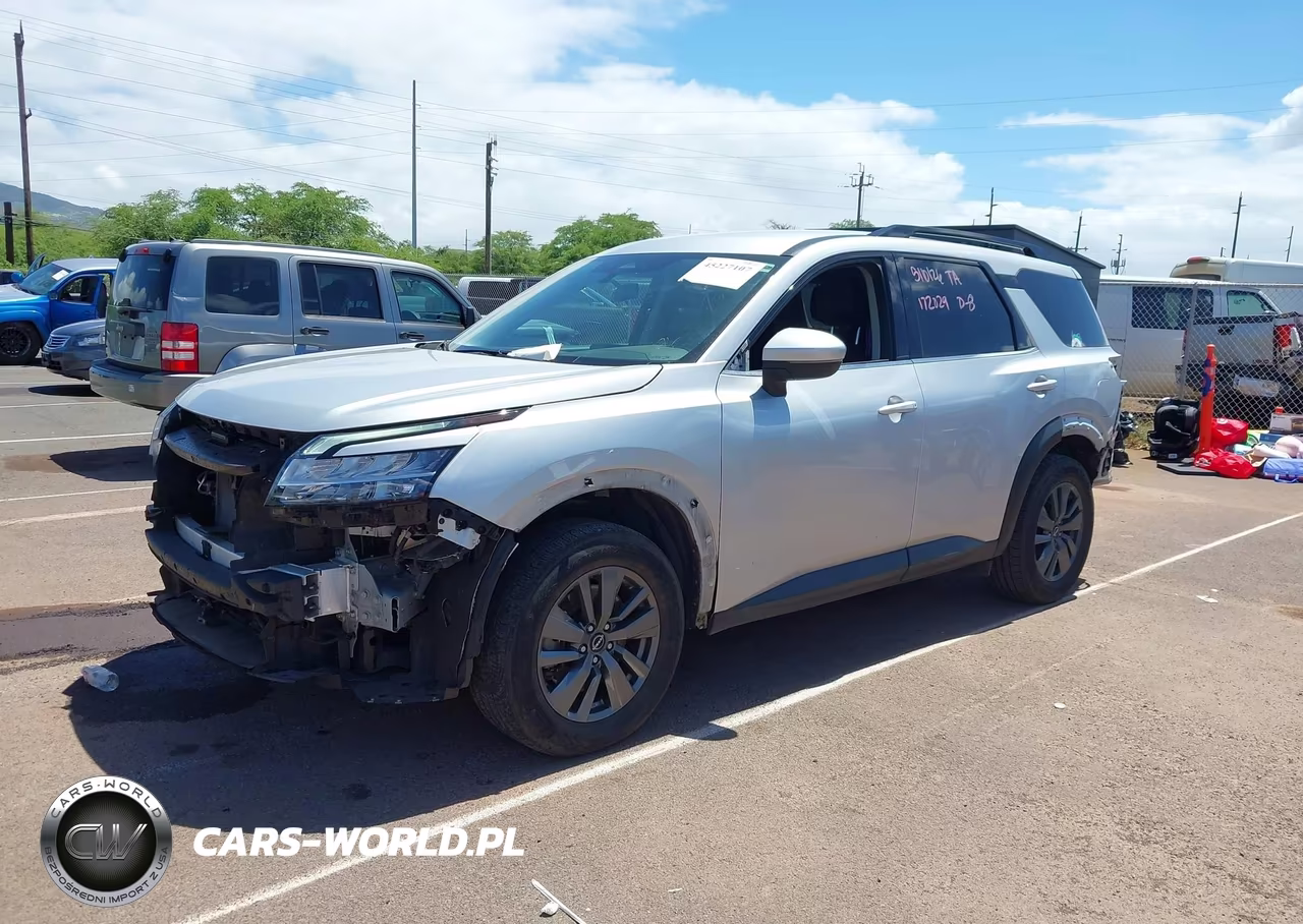 2022 Nissan Pathfinder Sv 2Wd VIN:5N1DR3BA7NC228089 - 2