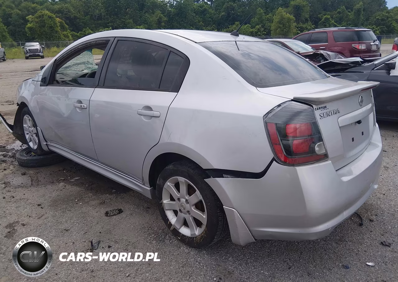 2010 Nissan Sentra 2.0Sr VIN:3N1AB6AP2AL703930 - 3