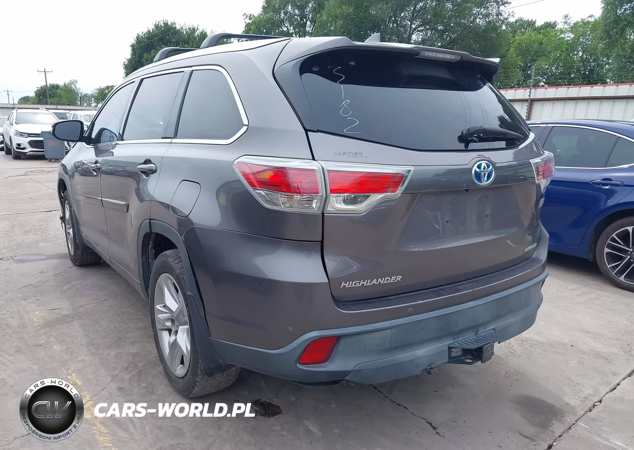 2015 Toyota Highlander Hybrid Limited Platinum V6 VIN:5TDDCRFH7FS013182 - 3