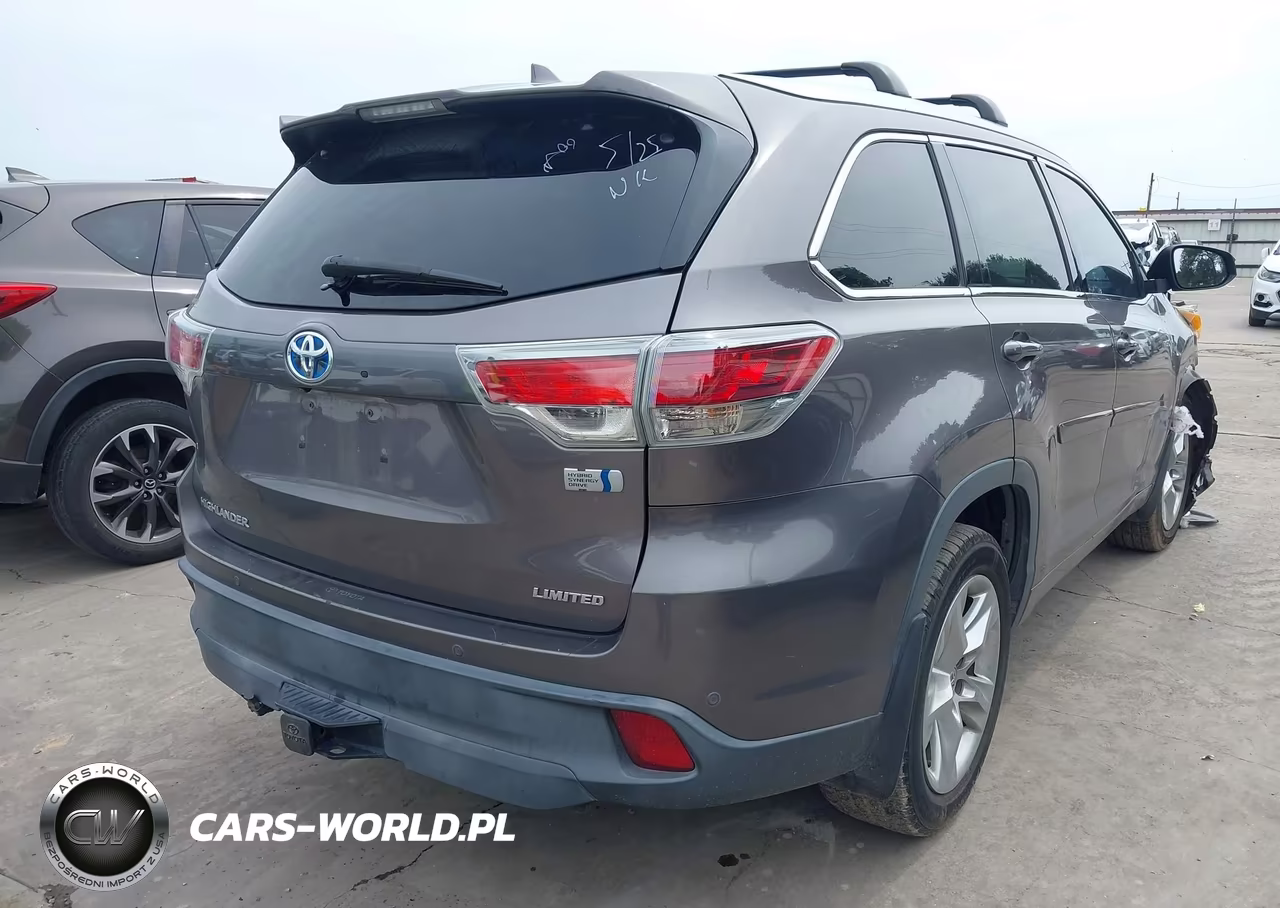 2015 Toyota Highlander Hybrid Limited Platinum V6 VIN:5TDDCRFH7FS013182 - 4
