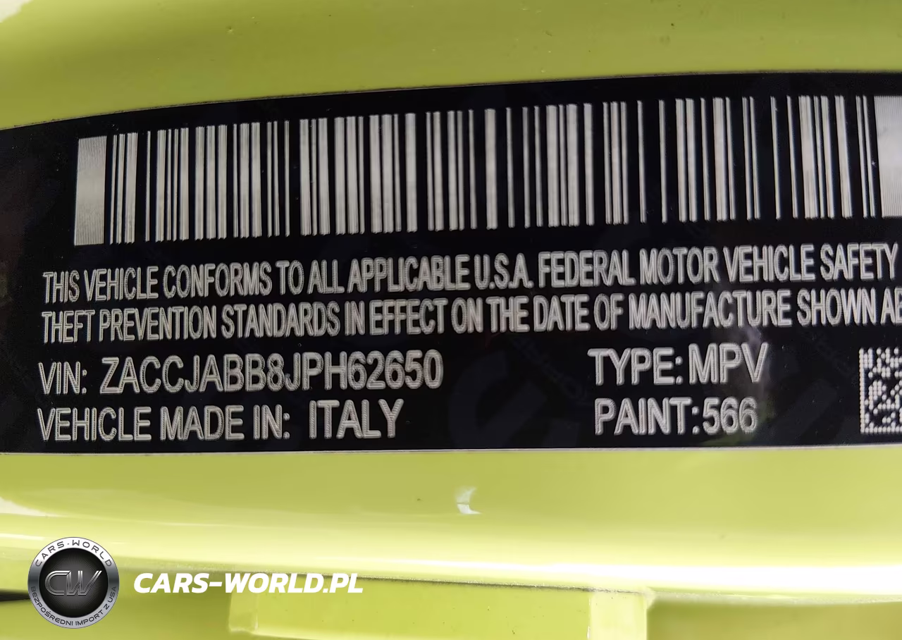 2018 Jeep Renegade Altitude Fwd VIN:ZACCJABB8JPH62650 - 9