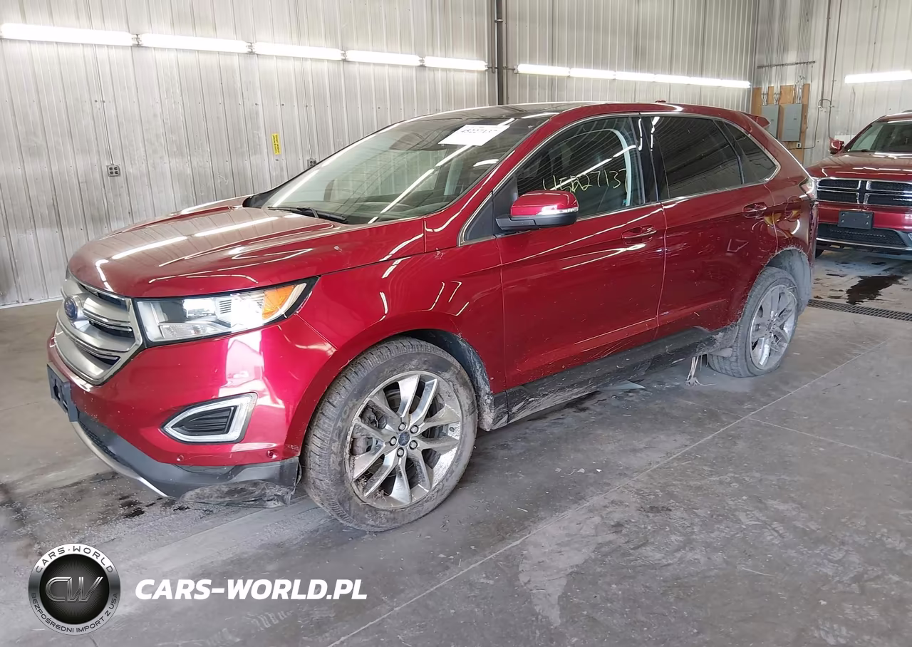 2017 Ford Edge Titanium VIN:2FMPK4K96HBB43388 - 2
