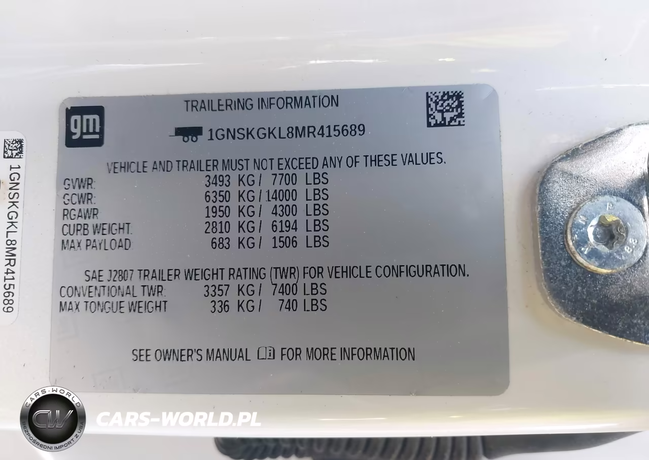 2021 Chevrolet Suburban 4Wd High Country VIN:1GNSKGKL8MR415689 - 9