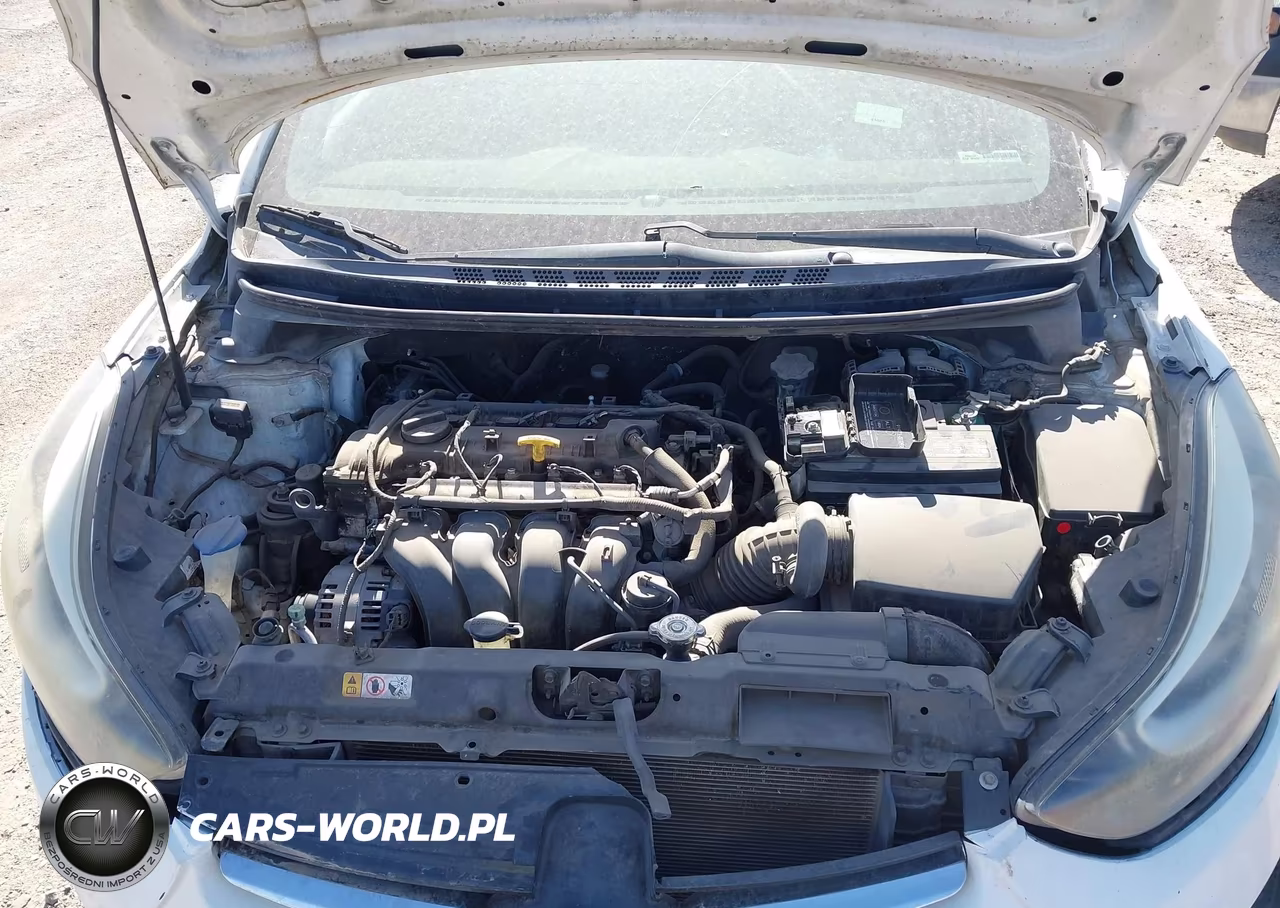 2014 Hyundai Elantra Se VIN:5NPDH4AEXEH526660 - 10
