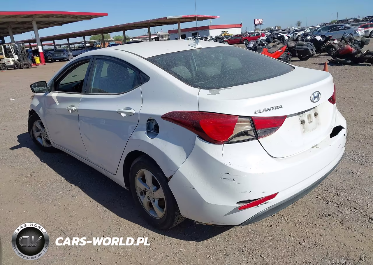 2014 Hyundai Elantra Se VIN:5NPDH4AEXEH526660 - 3