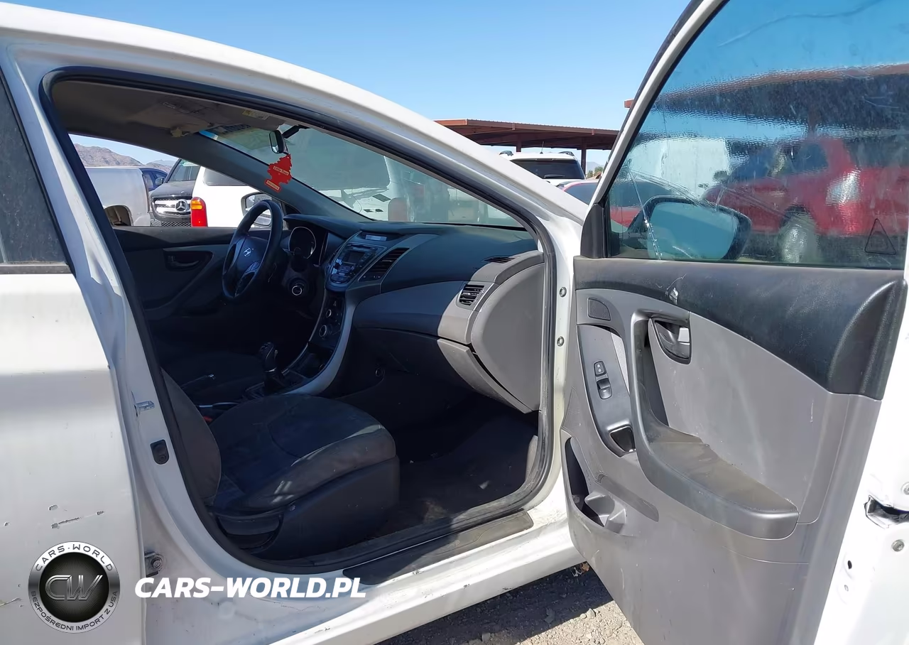 2014 Hyundai Elantra Se VIN:5NPDH4AEXEH526660 - 5