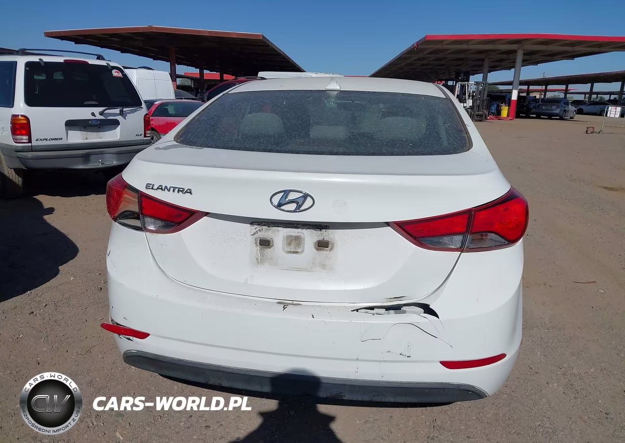 2014 Hyundai Elantra Se VIN:5NPDH4AEXEH526660 - 6