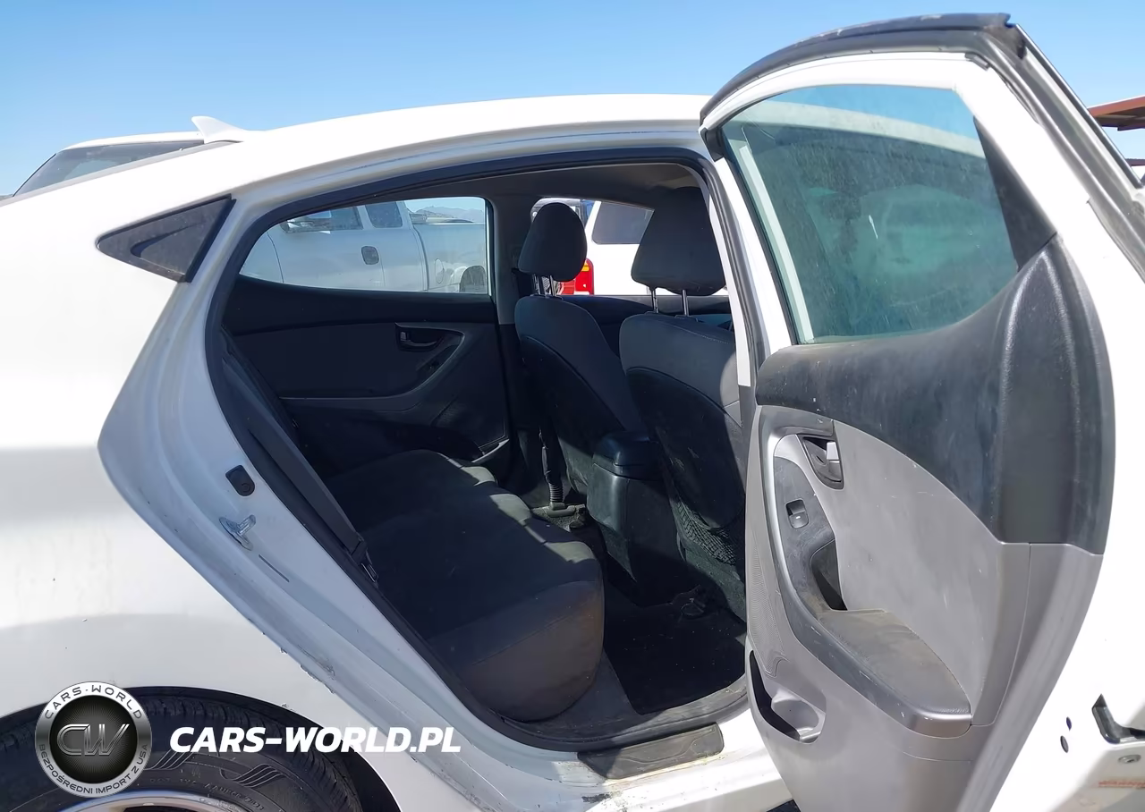 2014 Hyundai Elantra Se VIN:5NPDH4AEXEH526660 - 8