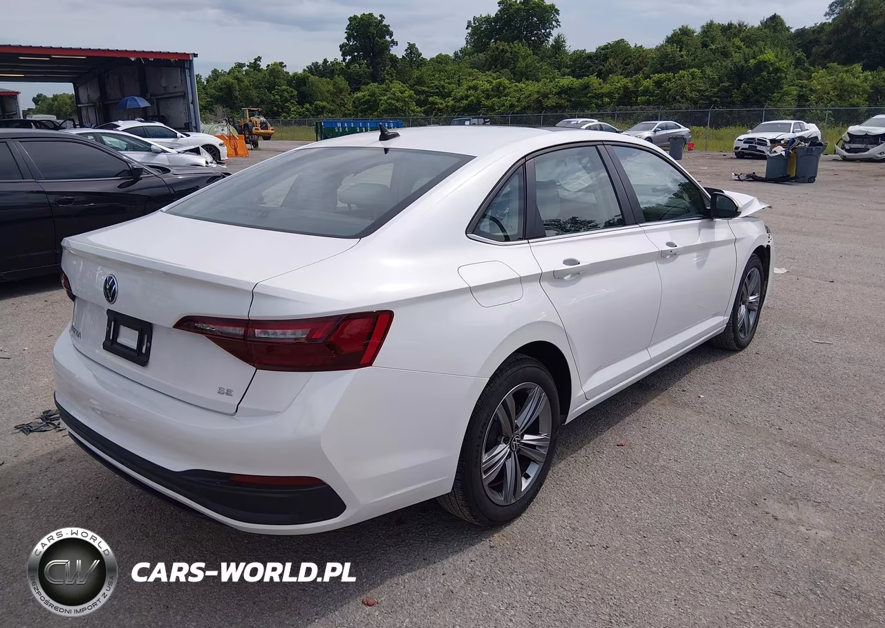 2024 Volkswagen Jetta 1.5T Se VIN:3VW7M7BU0RM099793 - 4