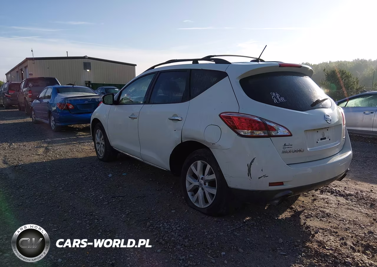2011 Nissan Murano Sv VIN:JN8AZ1MU9BW059386 - 3
