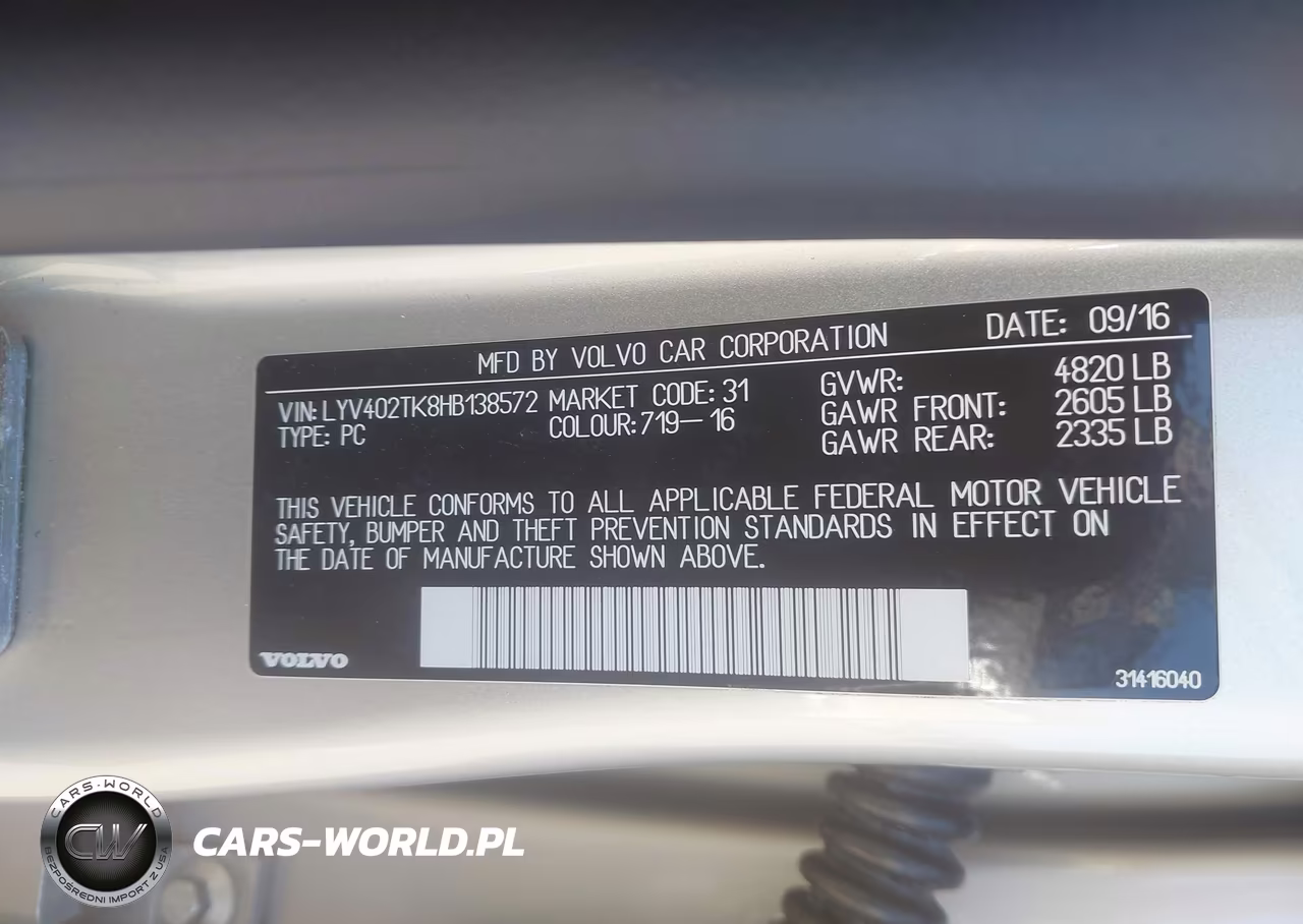 2017 Volvo S60 Inscription T5 VIN:LYV402TK8HB138572 - 9