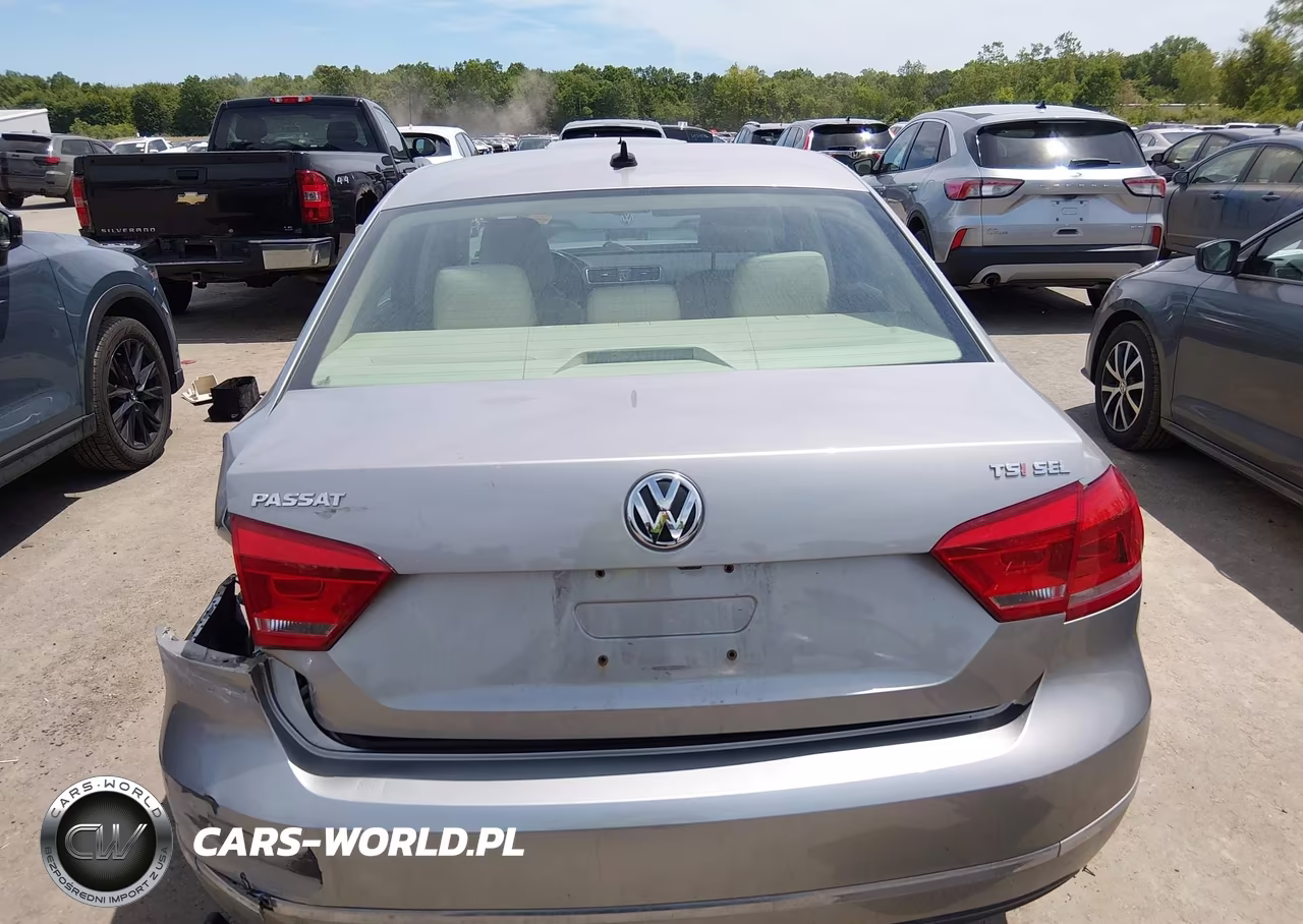 2014 Volkswagen Passat 1.8T Sel Premium VIN:1VWCT7A35EC024447 - 17