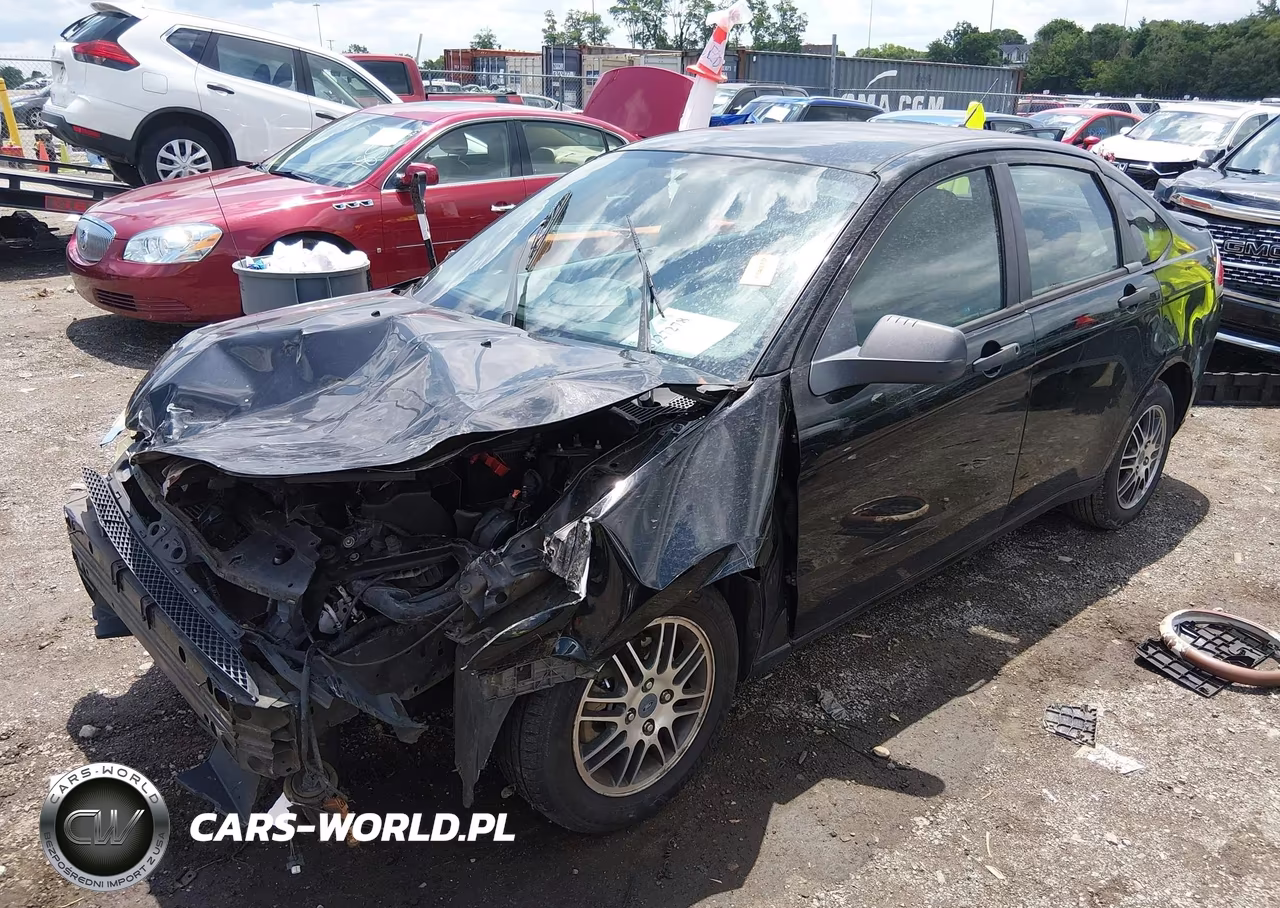 2010 Ford Focus Se VIN:1FAHP3FN7AW201272 - 2