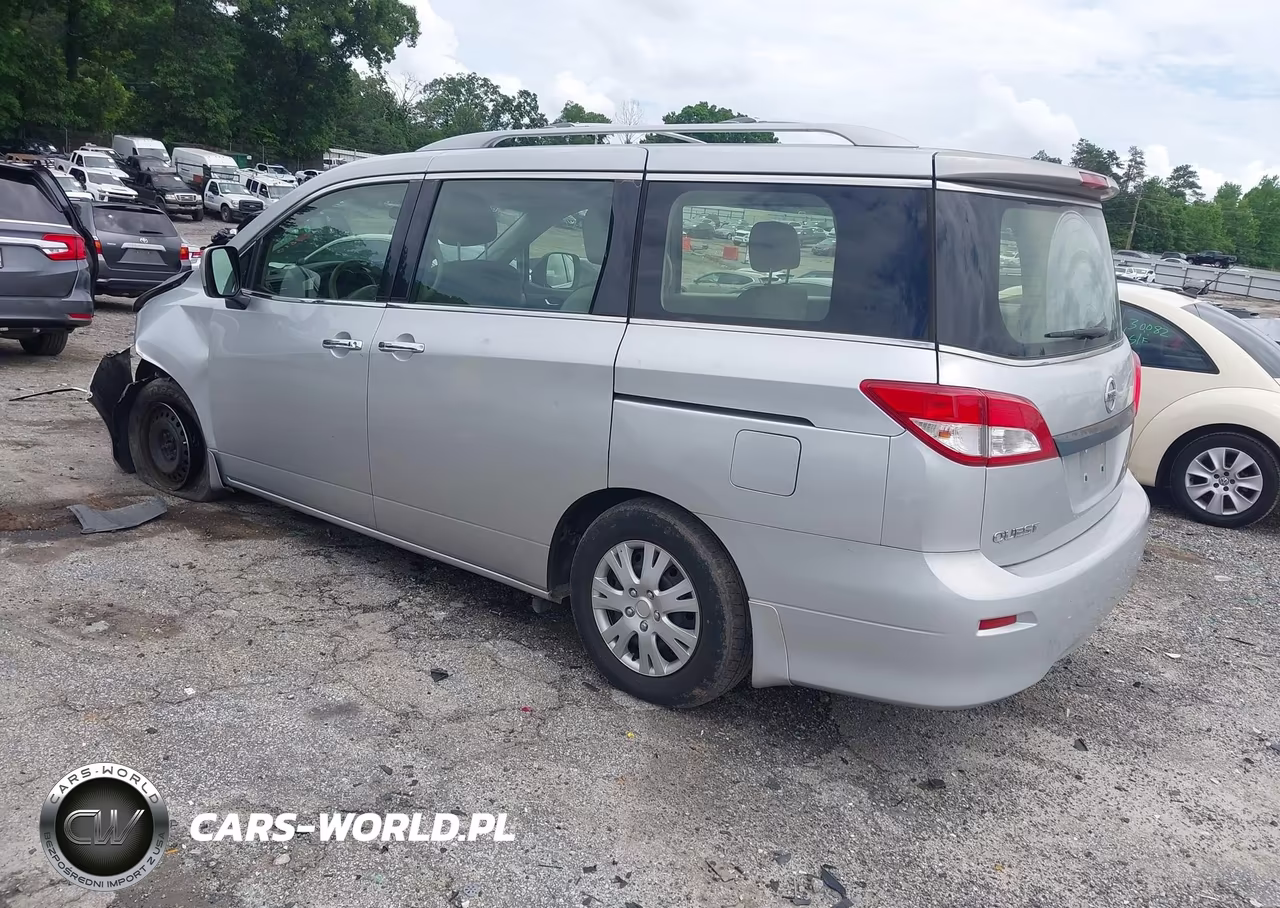 2015 Nissan Quest S VIN:JN8AE2KP0F9124936 - 3