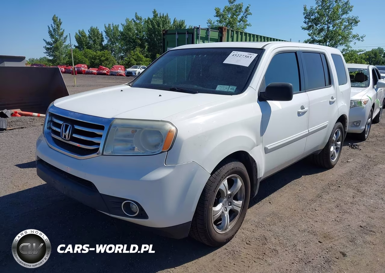2012 Honda Pilot Ex-L VIN:5FNYF4H51CB013967 - 2