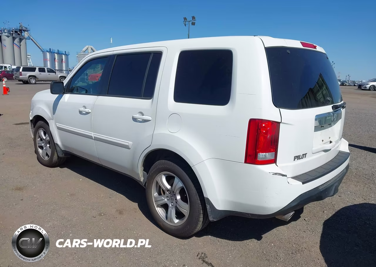 2012 Honda Pilot Ex-L VIN:5FNYF4H51CB013967 - 3