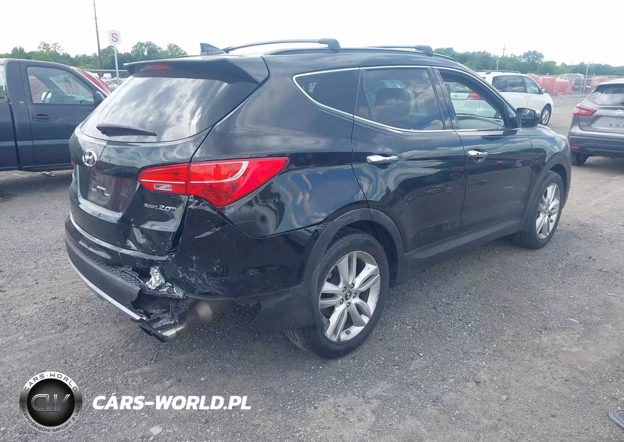 2013 Hyundai Santa Fe Sport 2.0T VIN:5XYZU3LA9DG099662 - 4