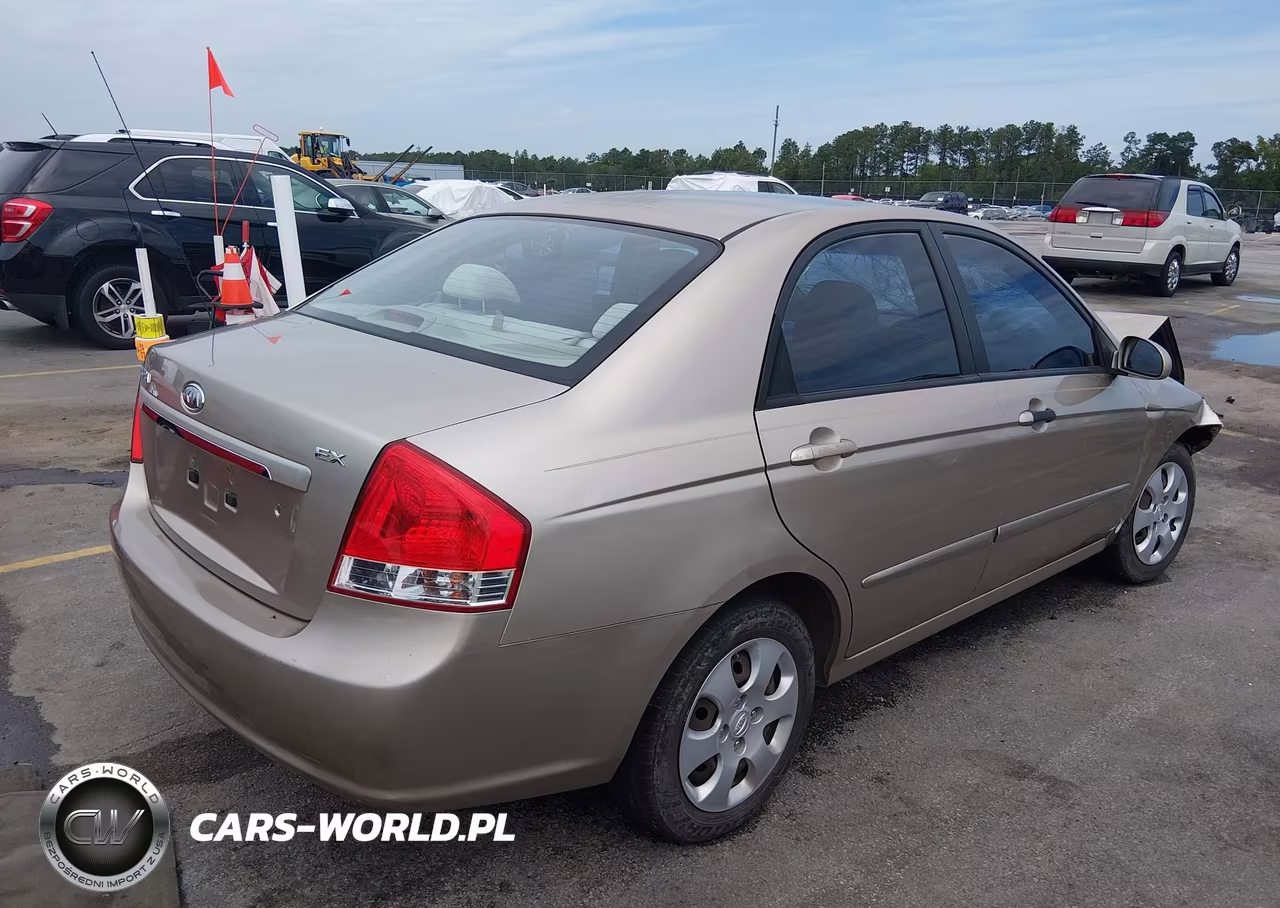 2008 Kia Spectra Ex VIN:KNAFE121685559152 - 4